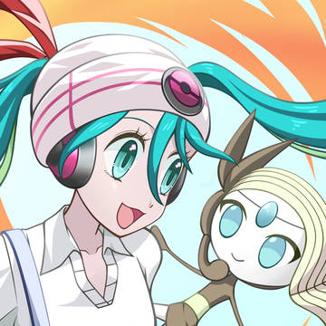 初音ミク ◆ エスパー & メロエッタ