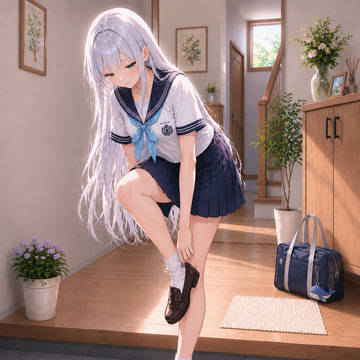 登校準備