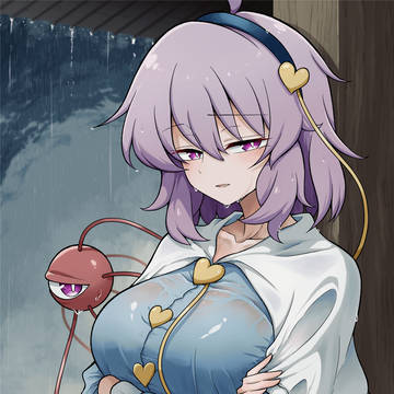 雨宿りとさとりさまと