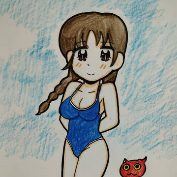 スク水のナツメちゃん
