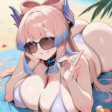 Kokomi at the Beach
