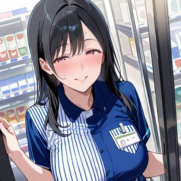 人妻 コンビニ店員