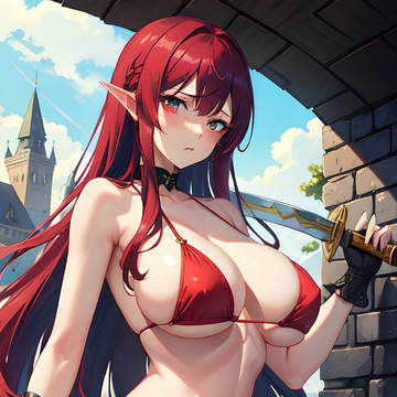 エルフ剣士