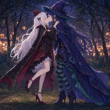 展示插画·Helloween kiss