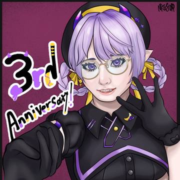イバラ・デビルローズ活動3周年記念ファンアート