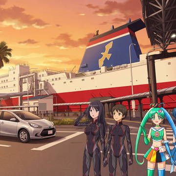 宮崎カーフェリーフェリーたかちほで