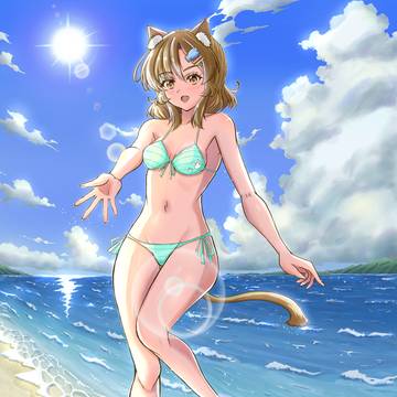 うちのこ水着