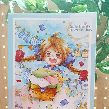 イラスト集「七番町のファンタジー」 BOOTHオープン！