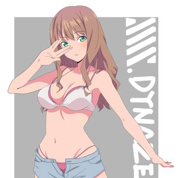 南夢芽 水着