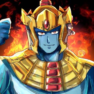 昔描いたアシュラマン