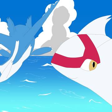 ラティオスとラティアス