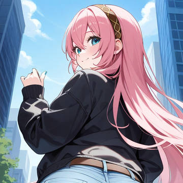 カジュアルなルカさん