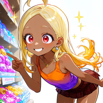 オリキャラ褐色娘