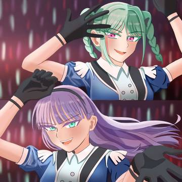 3期生加入3周年おめでとう🦋🪼　「真っ赤。」