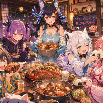 我が家へようこそ！ミオの特製ごはん会！