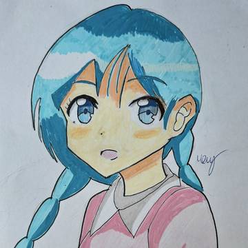 Testing acrylic marker :3