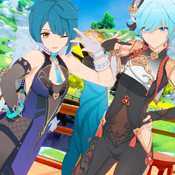 Xingqiu and Chongyun  Cosplays