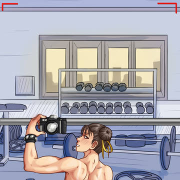 Chun-Li training - 1988