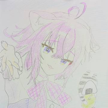 おかゆにゅ〜むR アナログイラスト