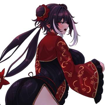 엉덩이를 내미는 시춘이