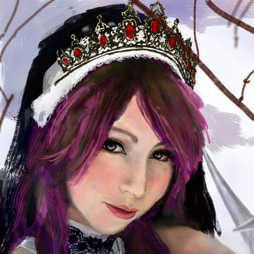 Rosaria Cosplay Painting
