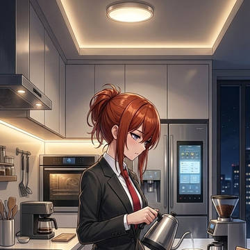 牧瀬紅莉栖丨深夜観測☕