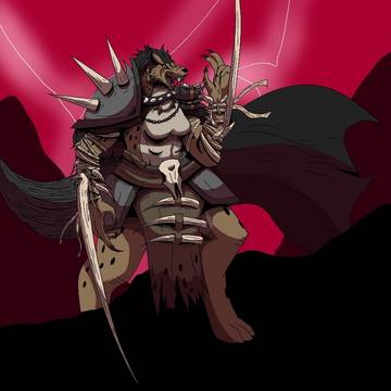 Gnarl, the hell gnoll