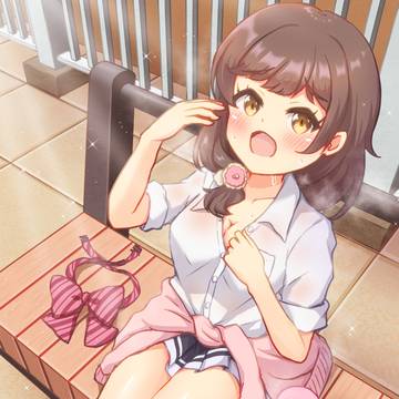「今日は暑いね~……」