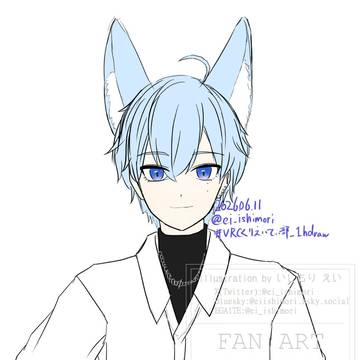 【ワンドロ】狛乃