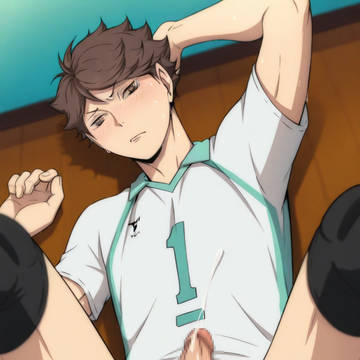 Tooru Oikawa 及川徹 ハイキュー!! NSFW