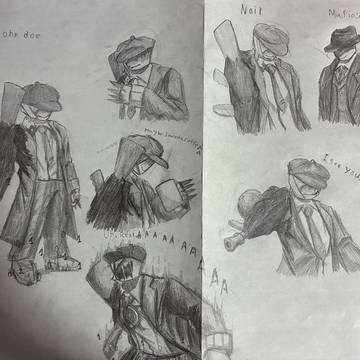 最近の落書き集