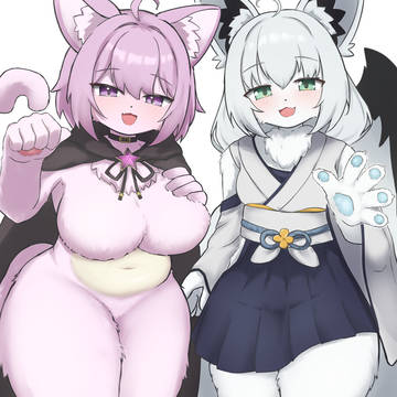 ちょっとリアルよりのにゃんぐこ～んのメスケモ