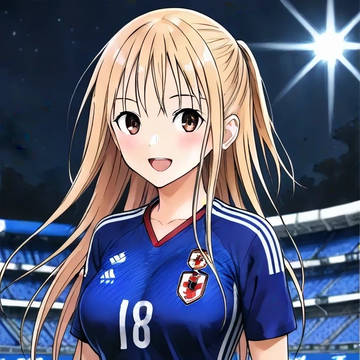 サッカーW杯応援イラスト