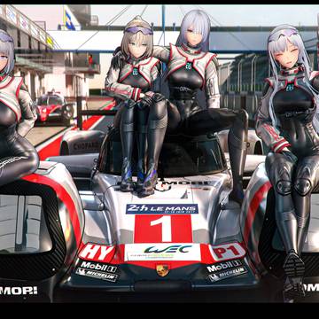 Defy Porsche Racing team Collab