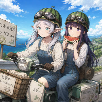 フリーレンはコンセントを貸してくれる住民を探しているようです