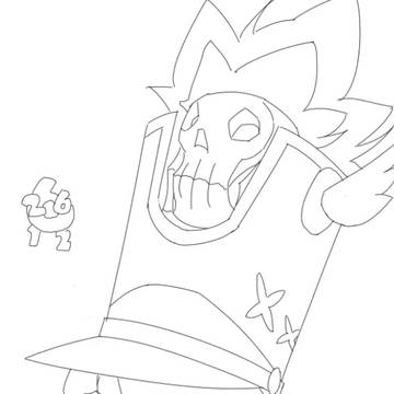 メランコリック蛇崩乃音を描きました！