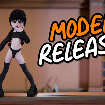 [Model Release] Wednesday Addams