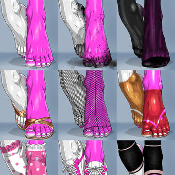Lots of Razzy Feet