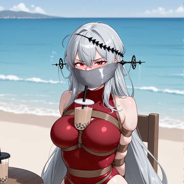 Skadi on a bondage vacation