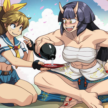 女頭鬼と竜子