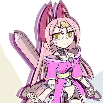 【オリジナル】お狐TYPEロボ娘