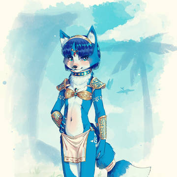 Krystal new Starfox