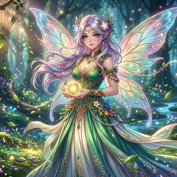 The lady of the forest