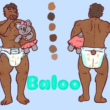 Baloo Art Ref! <3