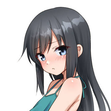 霞の水着
