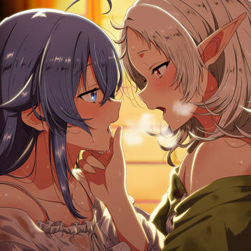 リク絵 ロキシー × シルフィエット 百合