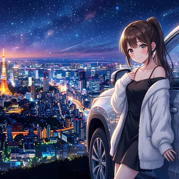 ドライブデートで夜景を見よう