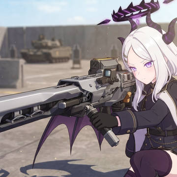 <D.B>Hina with AC-10 Autocannon