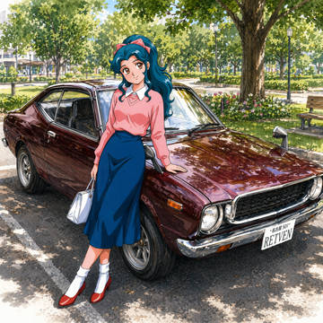 めぐみさんと昭和のクルマ