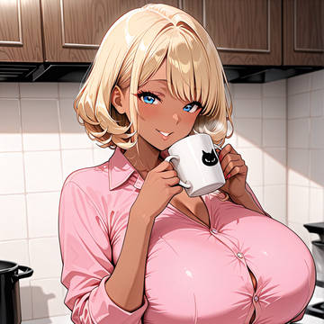 金髪ボブのギャルお姉さん24